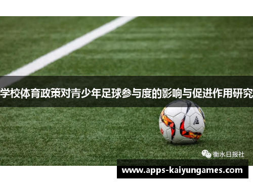 学校体育政策对青少年足球参与度的影响与促进作用研究